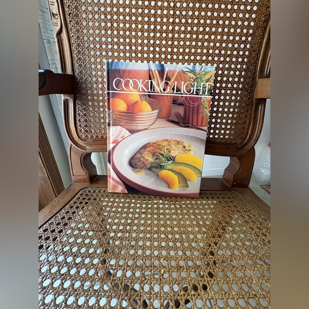 Vintage Cooking Light Hardcover Cookbook (1988 First Edition)